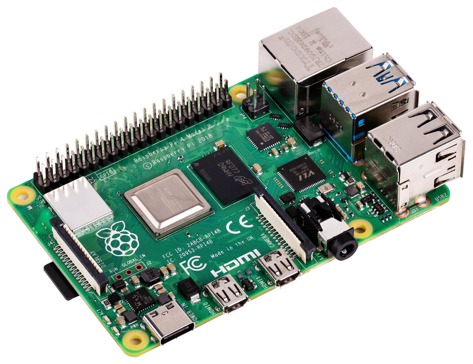 Raspberry Pi 4 Model-B with 4 GB RAM image